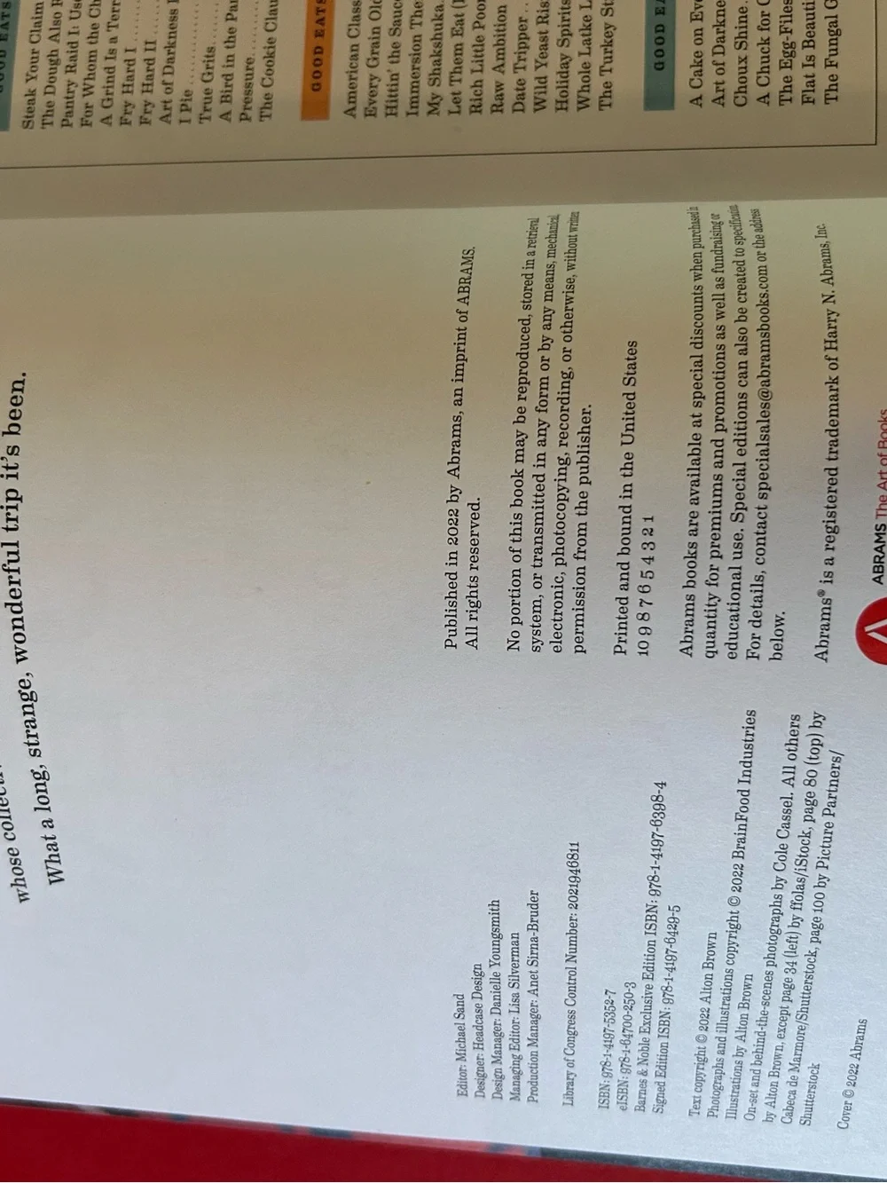 N/A hardcover cookbook